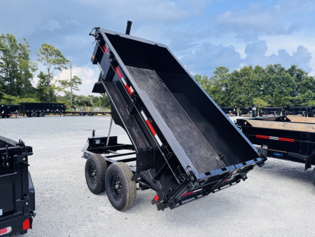 New 2026 Diamond C GDT235 5x10 Trunnion Hoist Dump Trailer