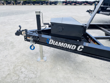 New 2026 Diamond C GDT235 5x10 Trunnion Hoist Dump Trailer