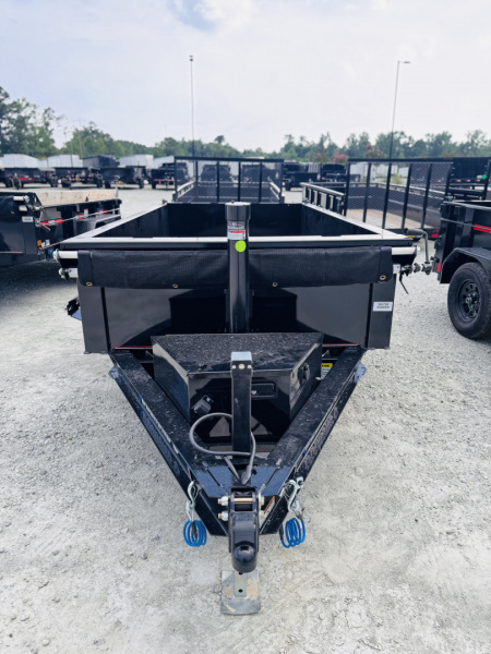 New 2026 Diamond C GDT235 5x10 Trunnion Hoist Dump Trailer