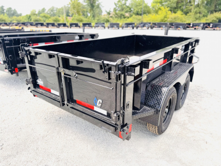 New 2026 Diamond C GDT235 5x10 Trunnion Hoist Dump Trailer