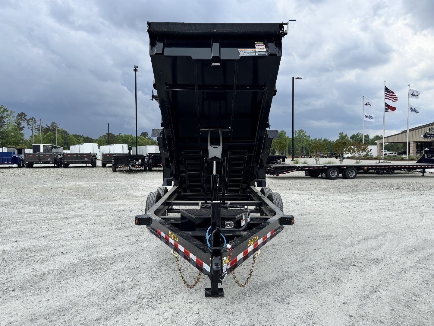 New 2025 Big Tex Trailers 14LP 7x14 Heavy Duty Dump Trailer