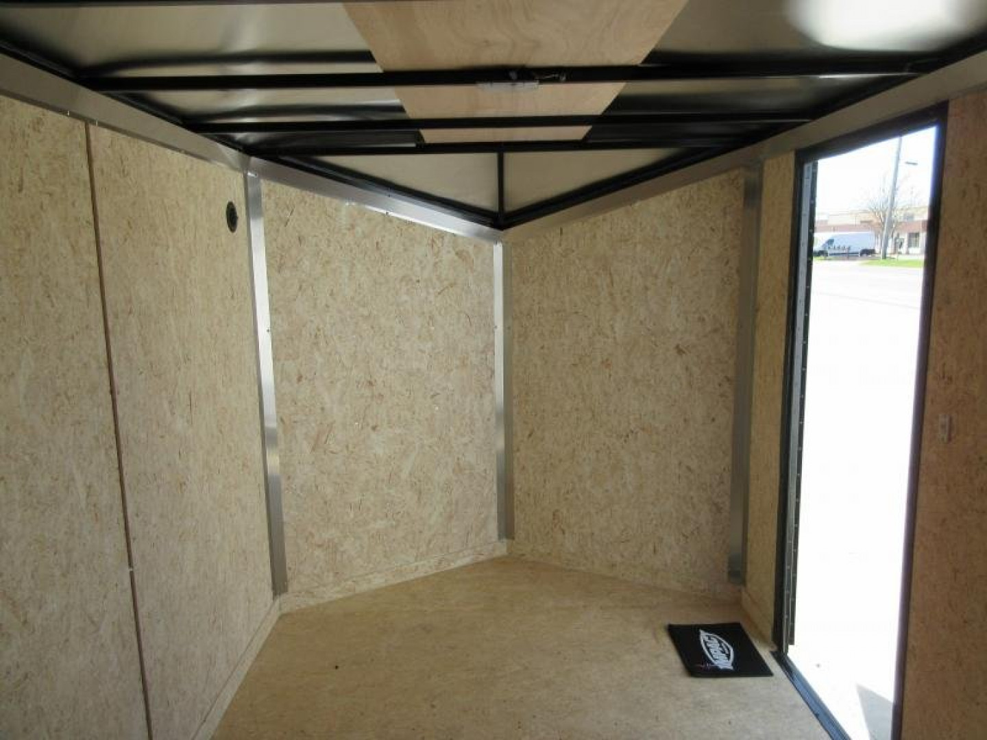 New 2024 Impact Trailers 7X12 TREMOR FLAT TOP SLOPED V NOSE  Cargo / Enclosed Trailer