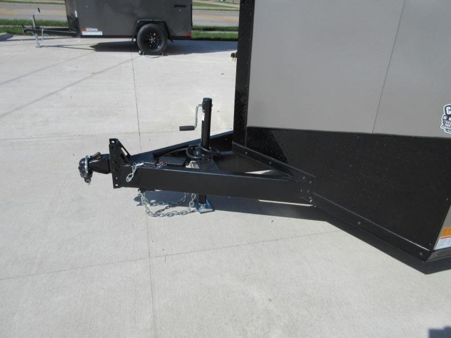 New 2024 Impact Trailers 7X12 TREMOR FLAT TOP SLOPED V NOSE  Cargo / Enclosed Trailer