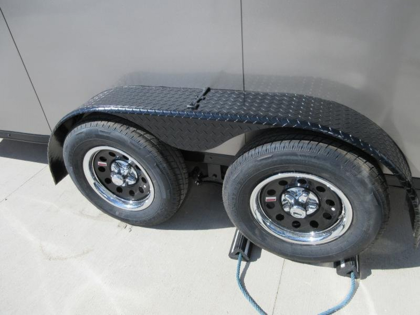 New 2024 Impact Trailers 7X12 TREMOR FLAT TOP SLOPED V NOSE  Cargo / Enclosed Trailer