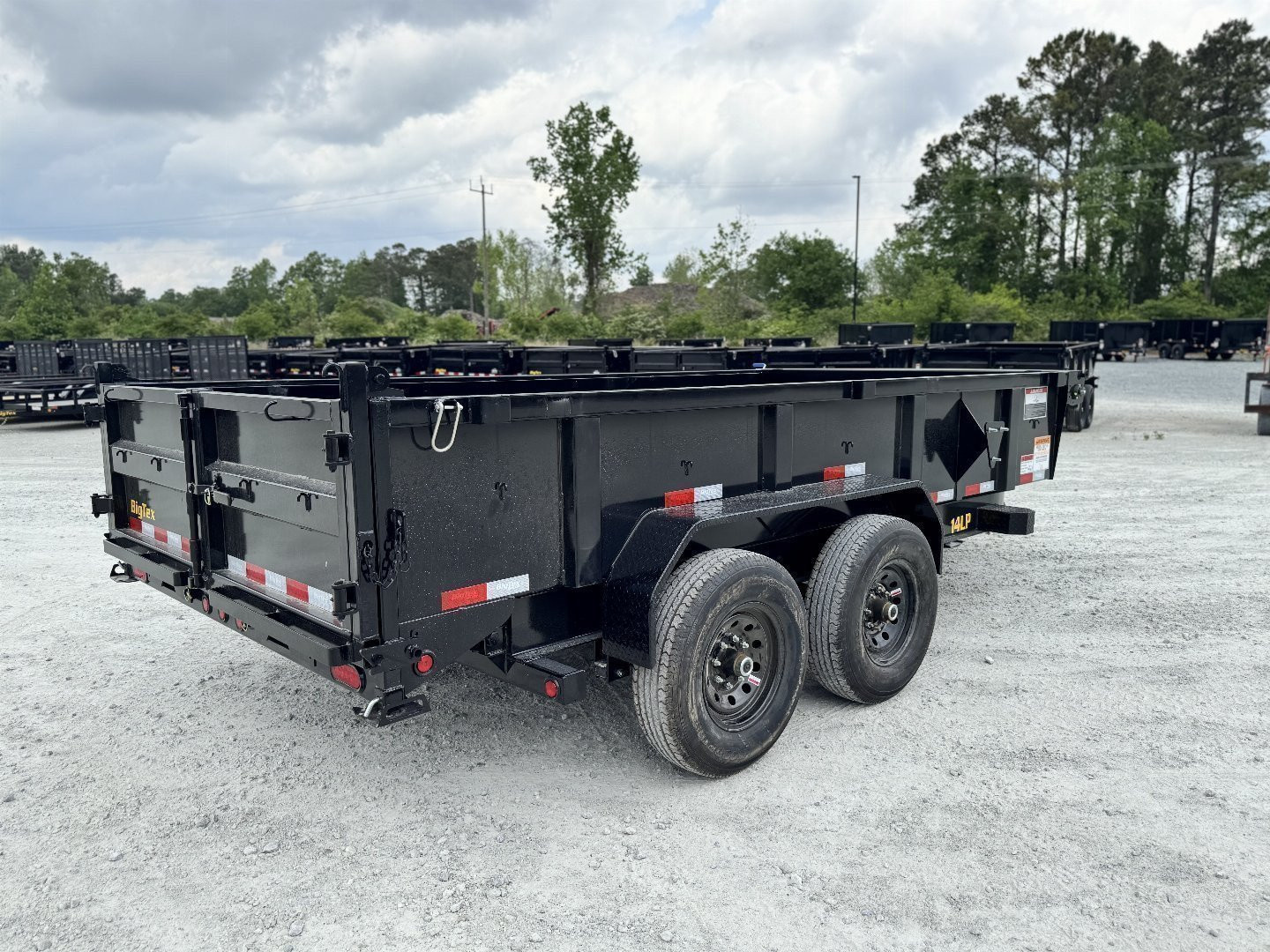 New 2025 Big Tex Trailers 14LP 7x14 Heavy Duty Dump Trailer