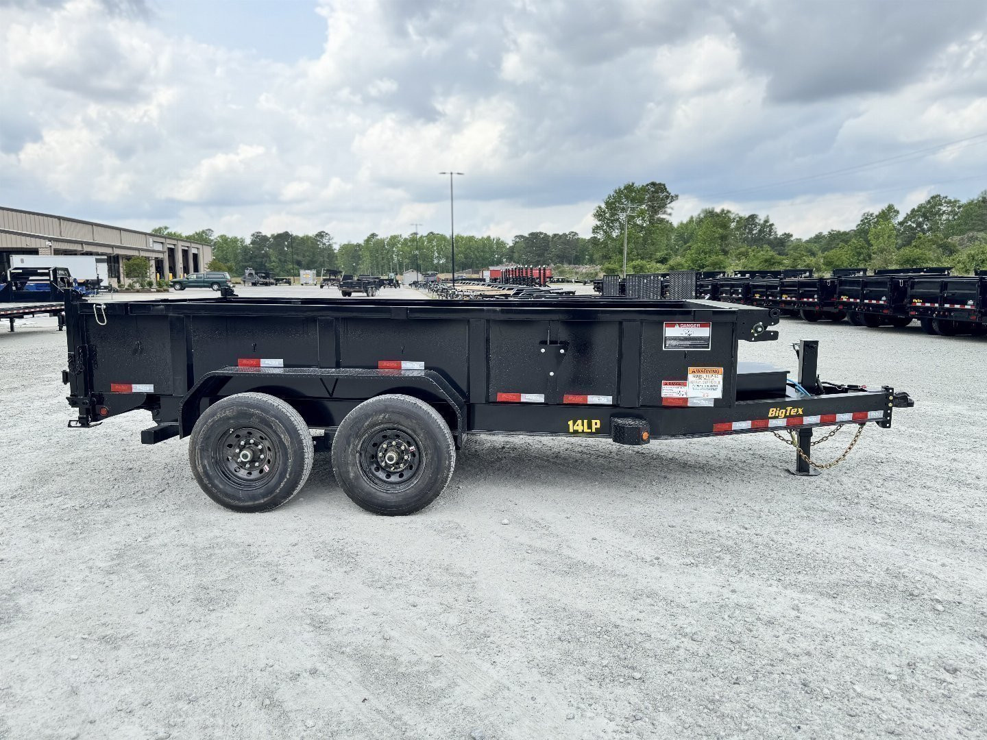 New 2025 Big Tex Trailers 14LP 7x14 Heavy Duty Dump Trailer