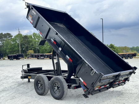 New 2025 Big Tex Trailers 14LP 7x14 Heavy Duty Dump Trailer