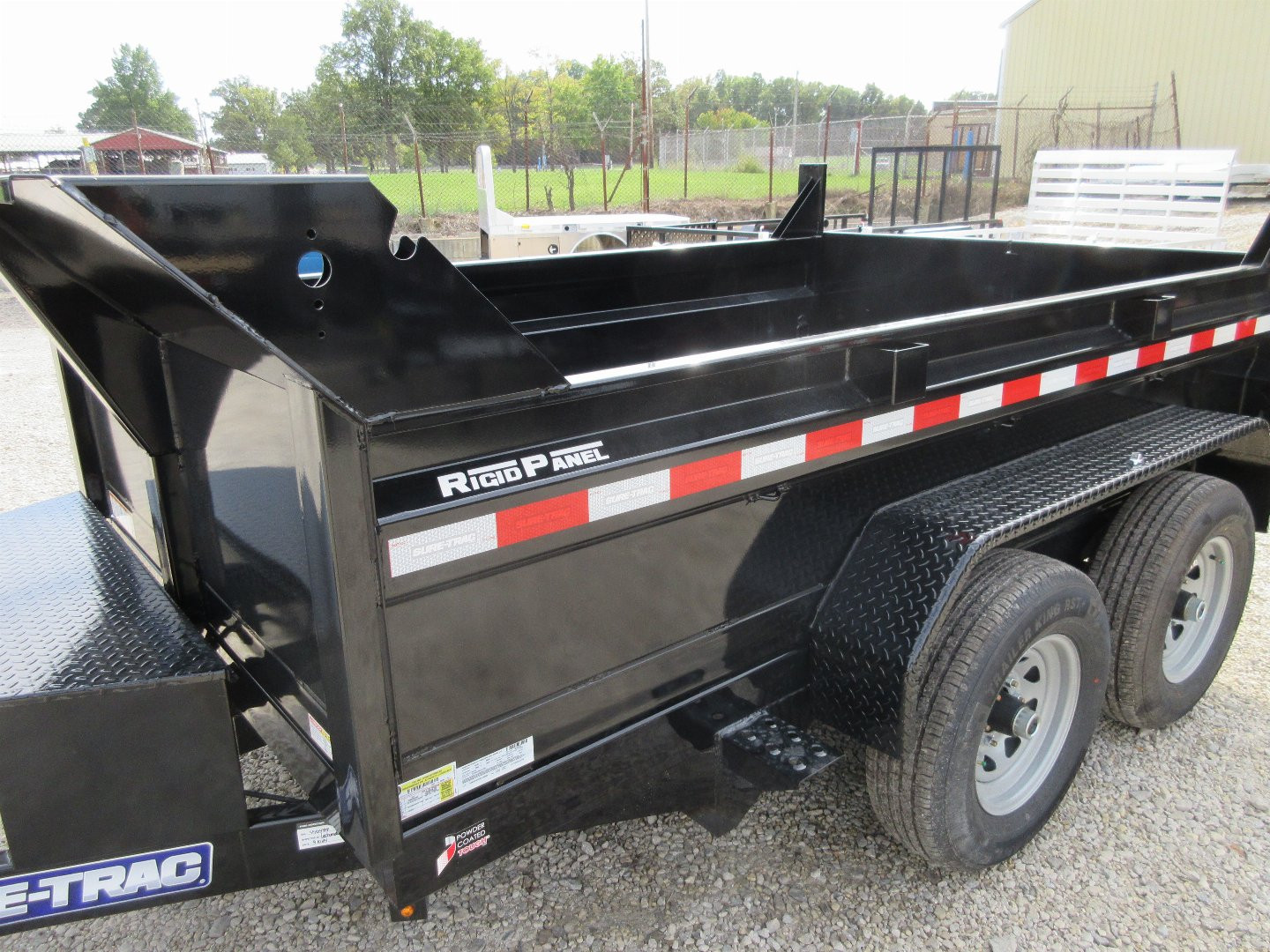 New 2025 SURE-TRAC 6 x 10 SD Low Profile Dump Trailer 10K Single Ram Dump Trailer