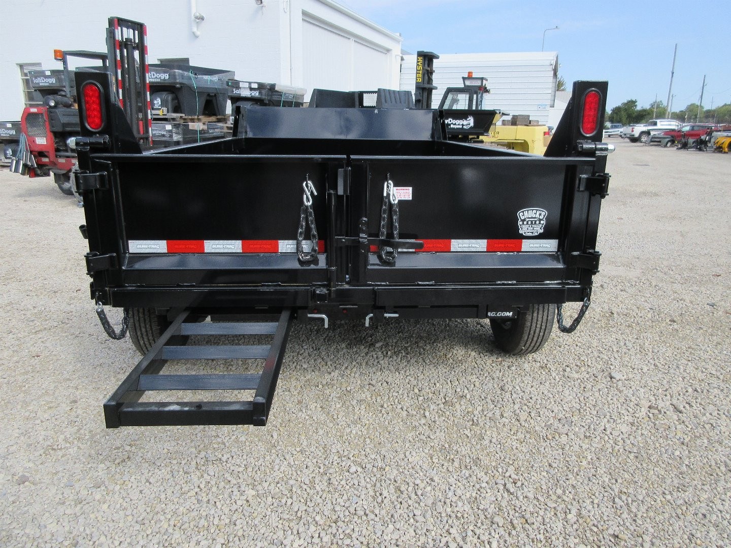 New 2025 SURE-TRAC 6 x 10 SD Low Profile Dump Trailer 10K Single Ram Dump Trailer