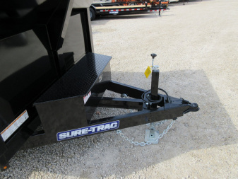 New 2025 SURE-TRAC 6 x 10 SD Low Profile Dump Trailer 10K Single Ram Dump Trailer