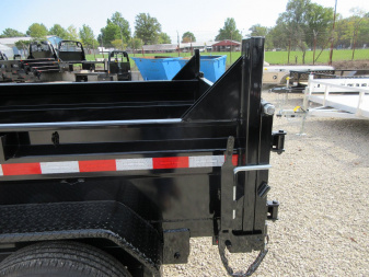 New 2025 SURE-TRAC 6 x 10 SD Low Profile Dump Trailer 10K Single Ram Dump Trailer