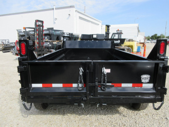 New 2025 SURE-TRAC 6 x 10 SD Low Profile Dump Trailer 10K Single Ram Dump Trailer
