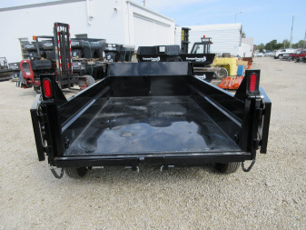 New 2025 SURE-TRAC 6 x 10 SD Low Profile Dump Trailer 10K Single Ram Dump Trailer