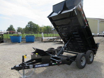 New 2025 SURE-TRAC 6 x 10 SD Low Profile Dump Trailer 10K Single Ram Dump Trailer