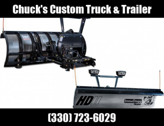 New SnowDogg 8' HD STRAIGHT BLADE PLOW STAINLESS STEEL Snow Plow