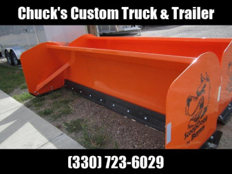 New Buyers 10' BOX PUSHER SKID STEER Snow Plow