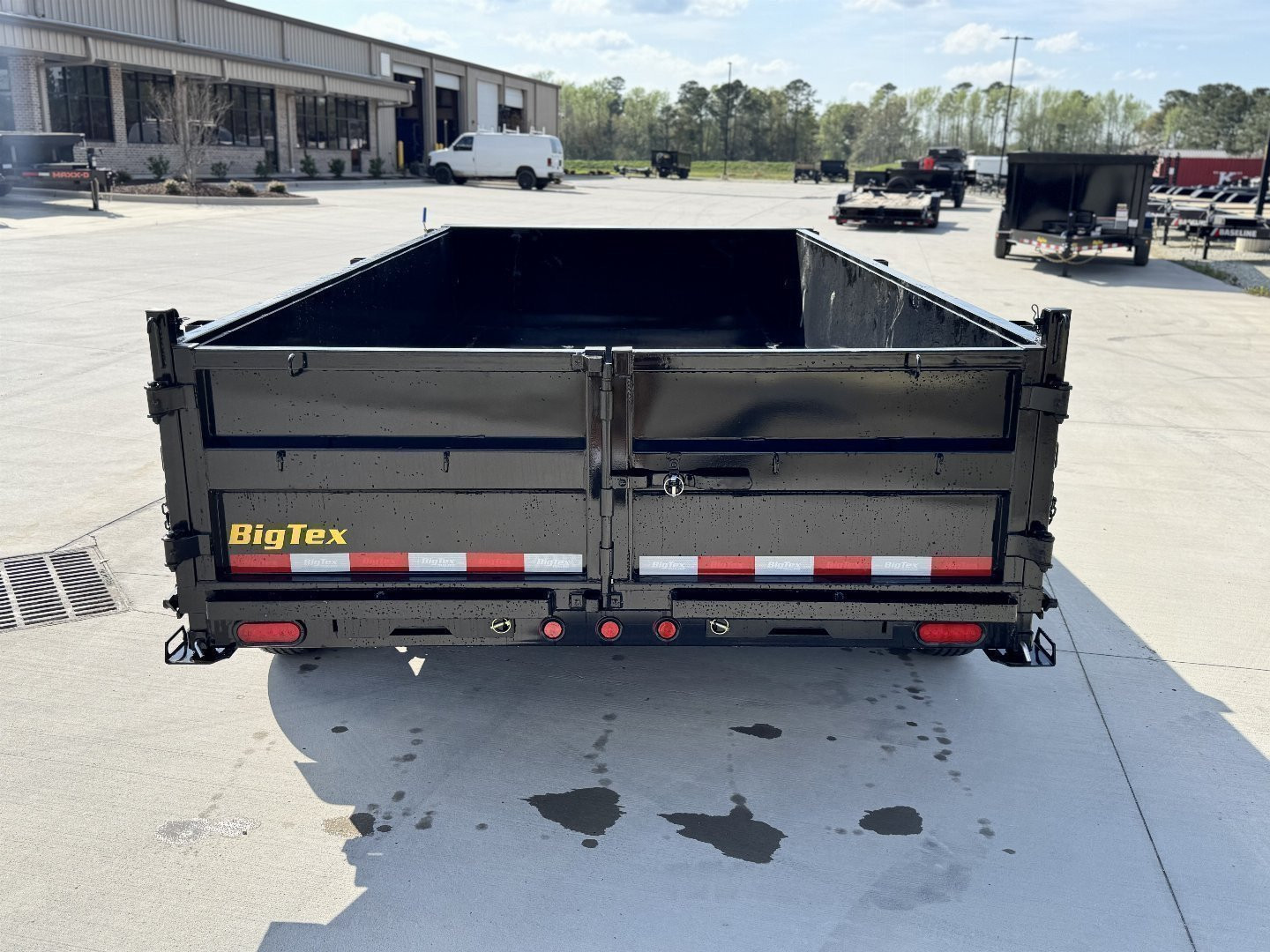 New 2026 Big Tex Trailers 14LX 7x14 Heavy Duty Dump Trailer
