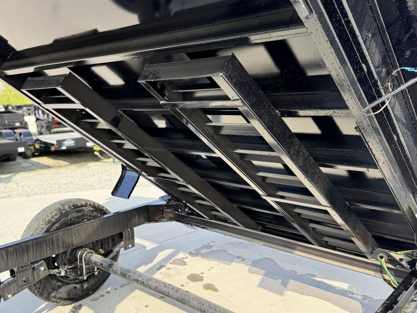 New 2026 Big Tex Trailers 14LX 7x14 Heavy Duty Dump Trailer