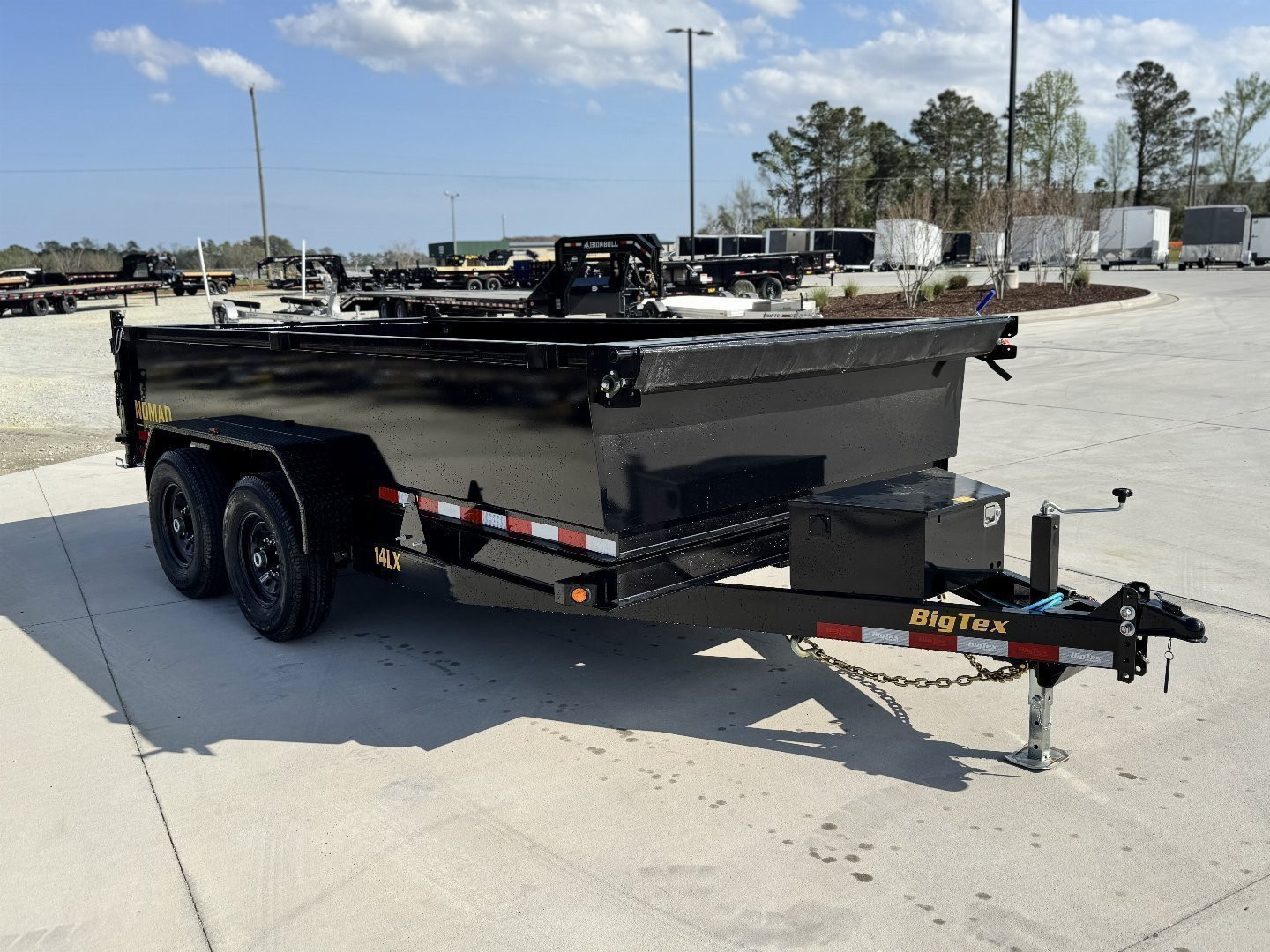 New 2026 Big Tex Trailers 14LX 7x14 Heavy Duty Dump Trailer