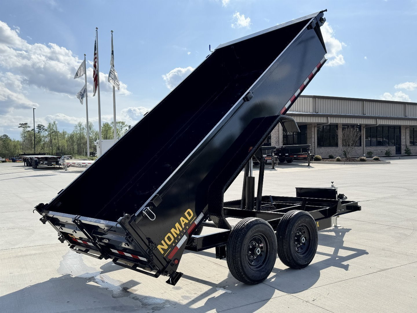 New 2026 Big Tex Trailers 14LX 7x14 Heavy Duty Dump Trailer