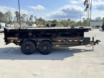 New 2026 Big Tex Trailers 14LX 7x14 Heavy Duty Dump Trailer