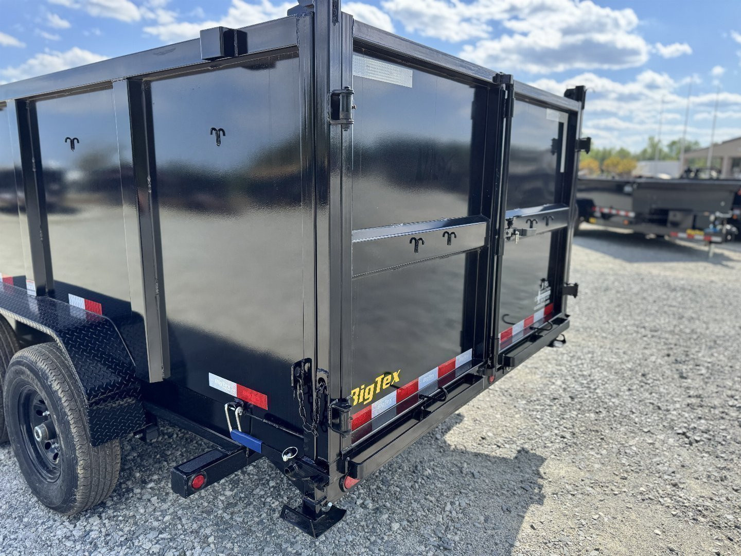 New 2025 Big Tex Trailers 14LP-7x16 48" High Wall Dump Trailer