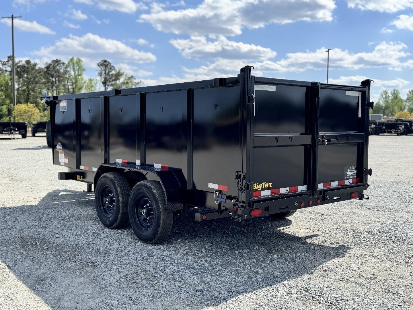 New 2025 Big Tex Trailers 14LP-7x16 48" High Wall Dump Trailer