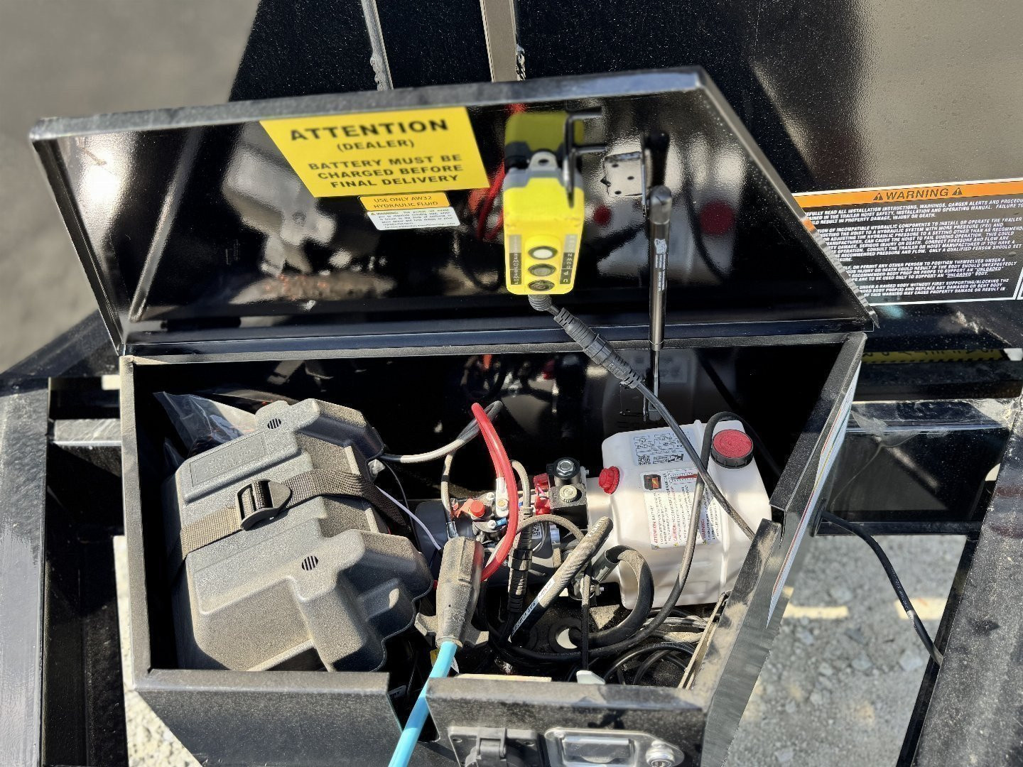 New 2025 Big Tex Trailers 14LP-7x16 48" High Wall Dump Trailer