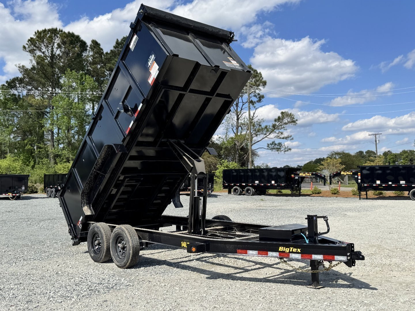 New 2025 Big Tex Trailers 14LP-7x16 48" High Wall Dump Trailer