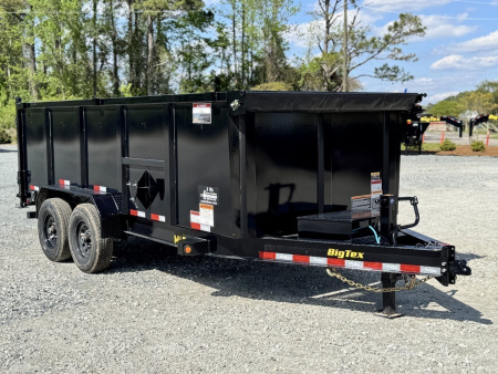 New 2025 Big Tex Trailers 14LP-7x16 48" High Wall Dump Trailer