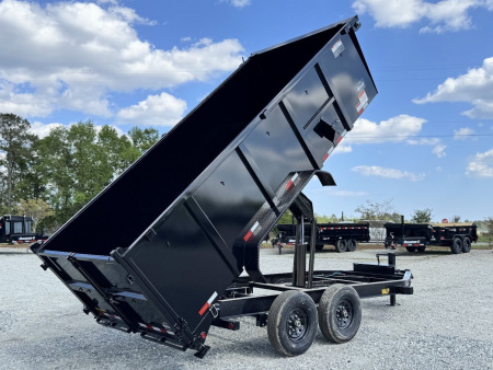 New 2025 Big Tex Trailers 14LP-7x16 48" High Wall Dump Trailer