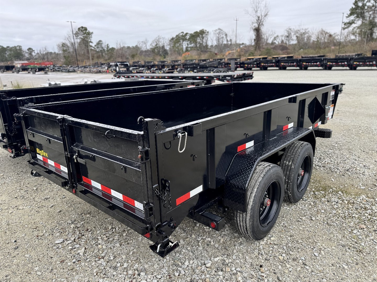 New 2025 Big Tex Trailers 16LP- 14' Super Duty Scissor Hoist Dump Trailer