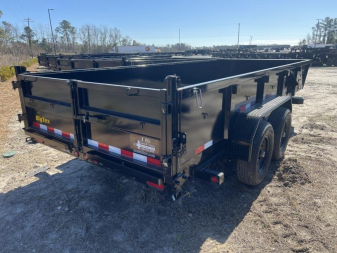 New 2024 BIG TEX TRAILER MFG INC 14LP-14BK6SIRPD Dump Trailer