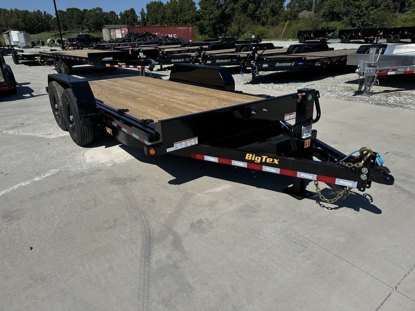 New 2025 Big Tex Trailers 14FT 16' Heavy Duty Tilt Trailer