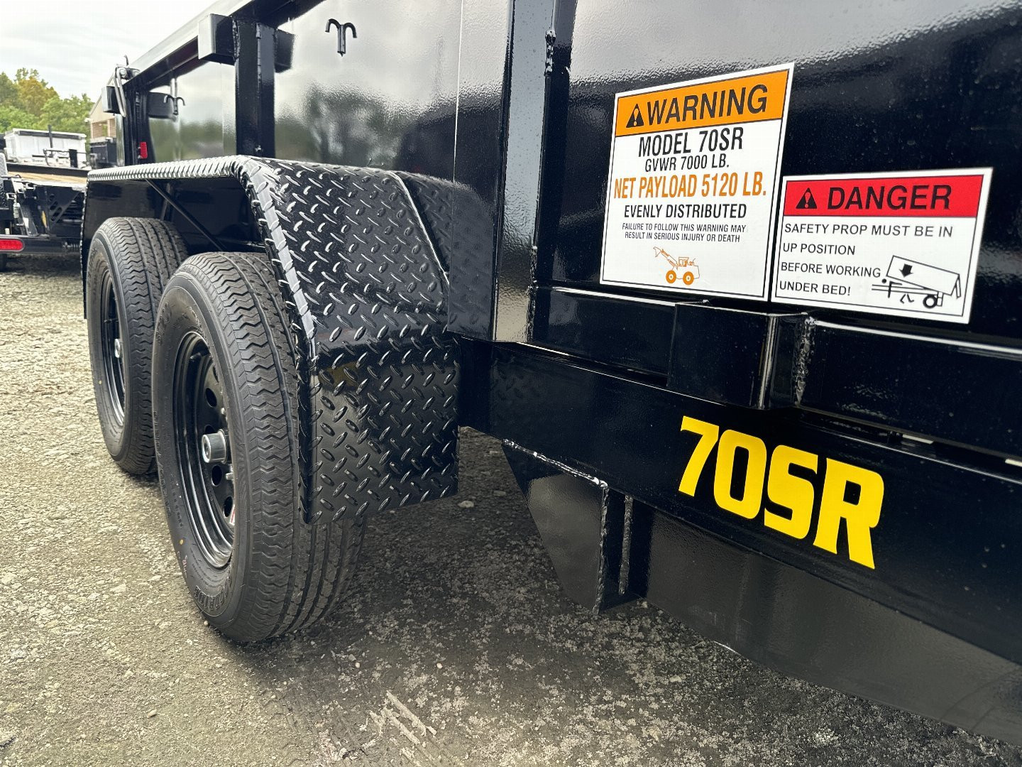 New 2025 Big Tex Trailers 70SR-10-5WDD Dump Trailer