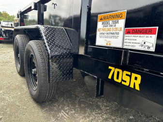 New 2025 Big Tex Trailers 70SR-10-5WDD Dump Trailer