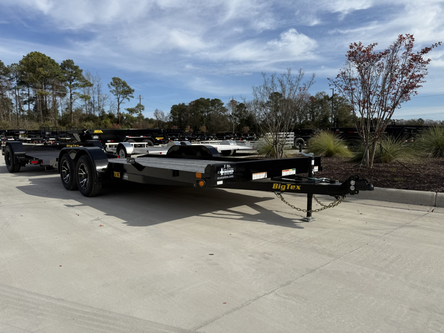 New 2025 Big Tex Trailers 70CH-7x18' W/ Aluminum Wheels! Car Hauler