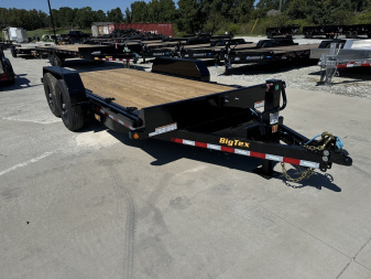 New 2025 BIG TEX TRAILER MANUFACTURING, LLC 14FT 16' Heavy Duty Tilt Trailer