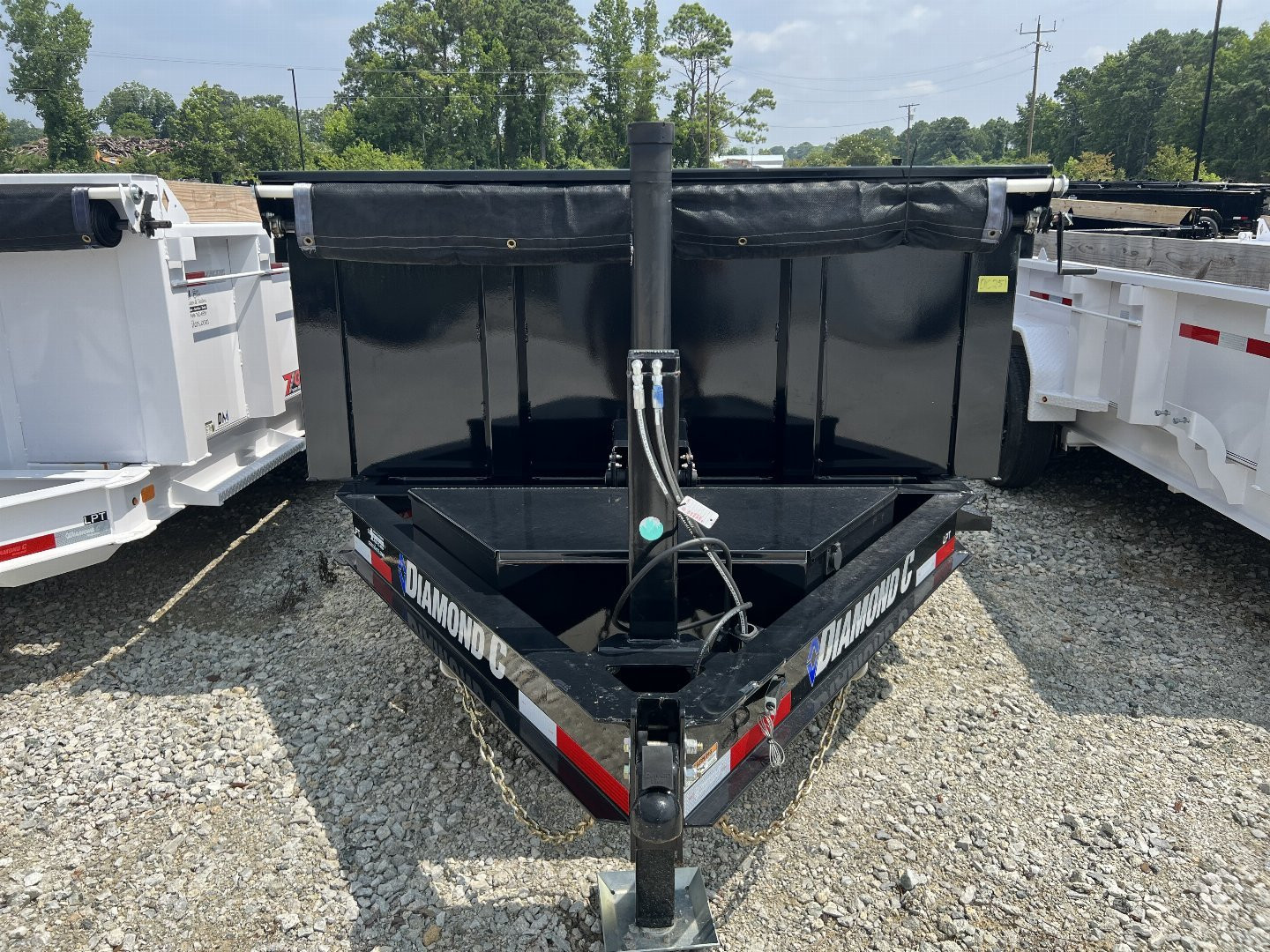 New 2023 Diamond C Trailers LPT207 Dump Trailer
