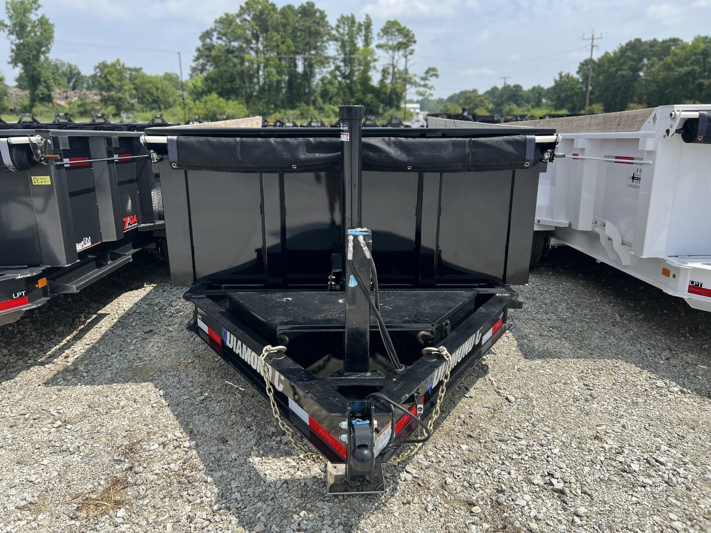 New 2023 Diamond C Trailers LPT207 Dump Trailer