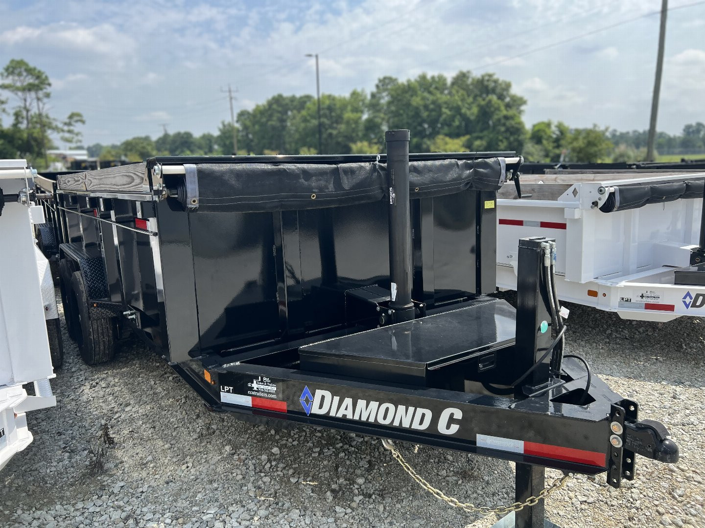 New 2023 Diamond C Trailers LPT207 Dump Trailer