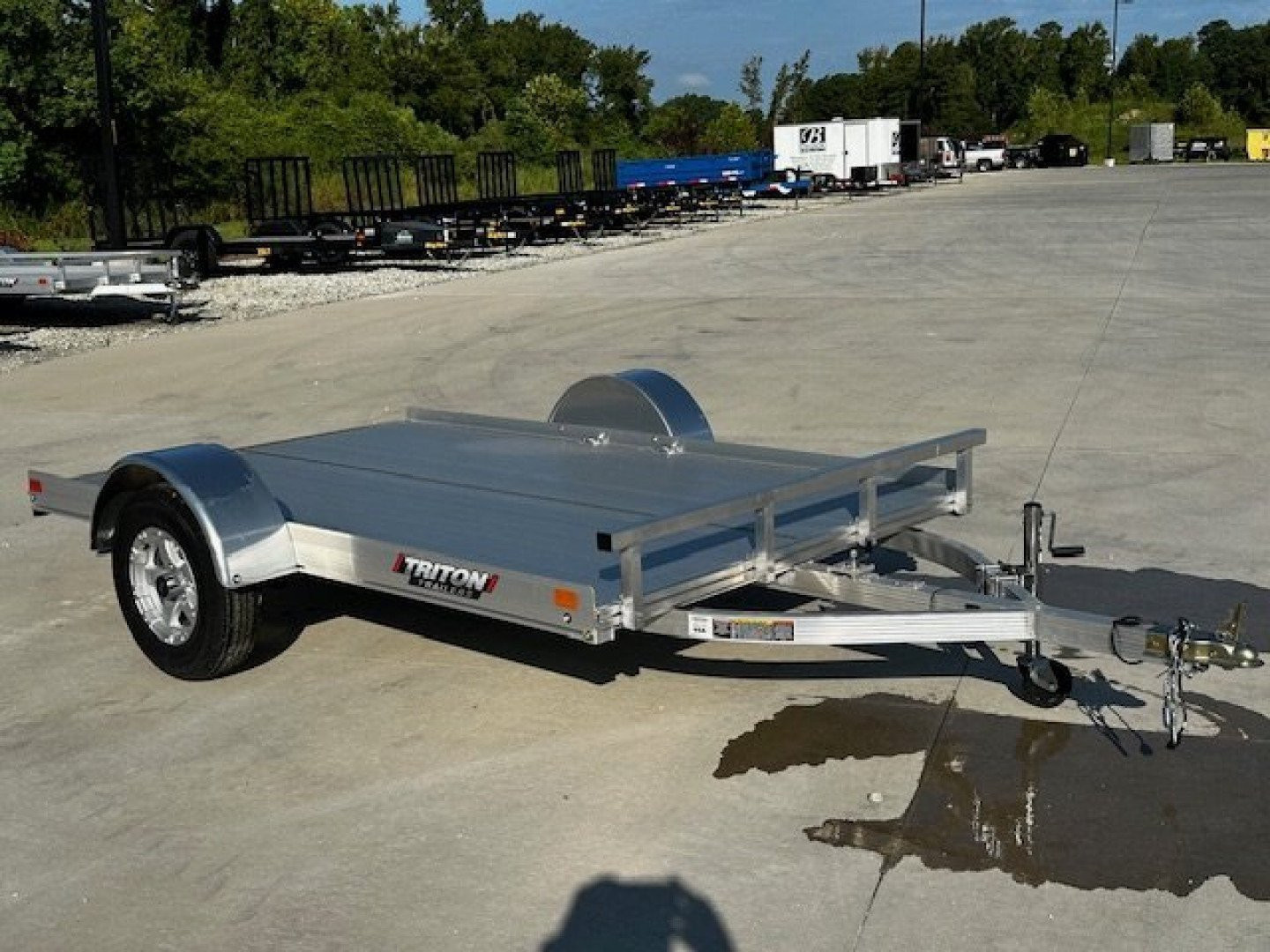 New ALUMINUM TILT Triton 72"x10'