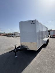 New 2025 Stallion Manufacturing LLC 7X16 TA 6 + Cargo / Enclosed Trailer