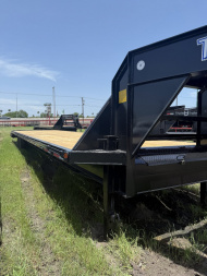 New 2025 Texas Bragg Trailers 35+5 Mega Ramps Flatbed Trailer
