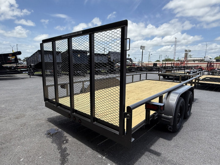 New 2025 Texas Bragg Trailers 83x16 Light Pipe Utility Trailer