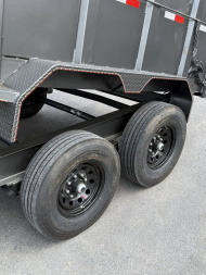 New 2025 Triple R 7x14 3ft Walls Dump Trailer