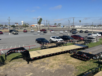 New 2025 Triple R Flatbed Trailer 35+5 Mega ramps