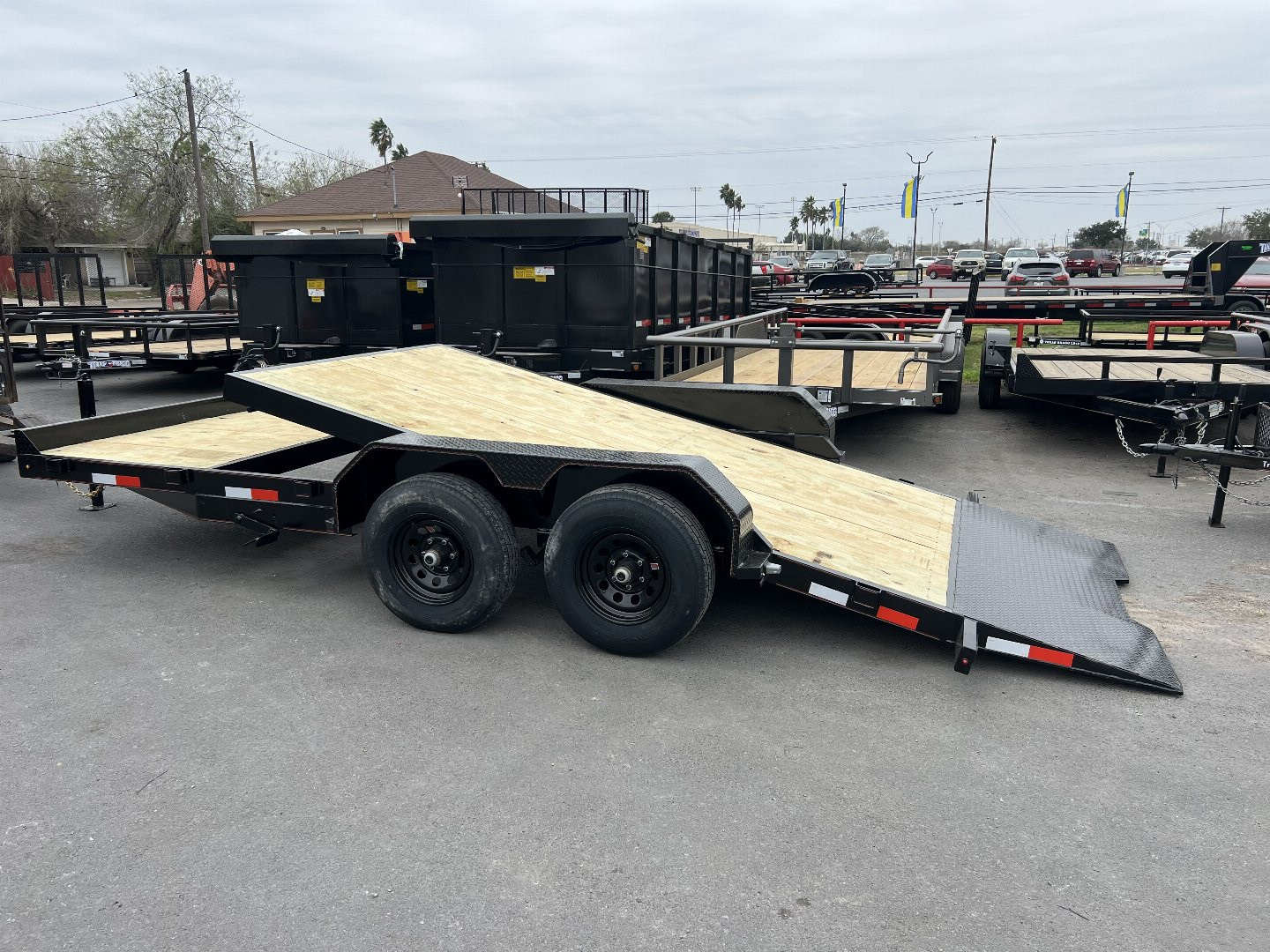 New 2025 Triple R Car Hauler 18FT TILT
