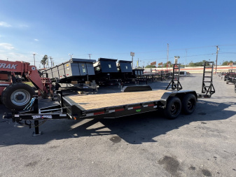 New 2025 Texas Bragg 20FT Trailers Equipment Trailer