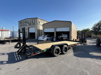 New 2025 Texas Bragg 20FT Trailers Equipment Trailer